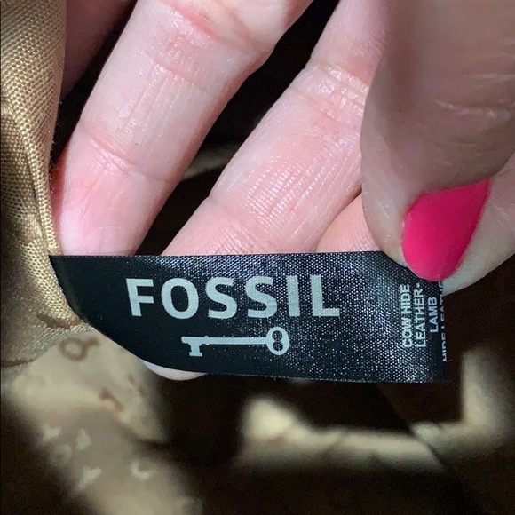 Fossil Mason Satchel Russet Brown - Picture 11 of 13